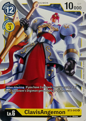Digimon Tcg Clavisangemon Bt3-042