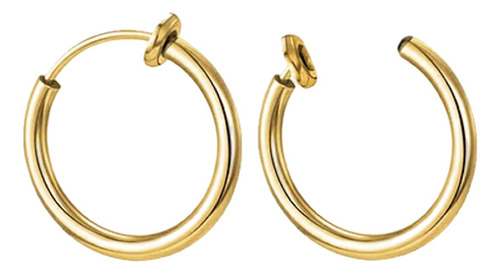 Arete Aro Retráctiles Presión Acero Retráctil Hombre Unisex