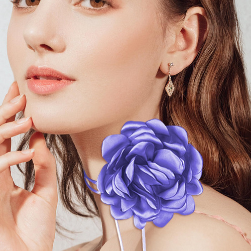 Gargantilla De Flores Vanstyle Para Mujer, Collar De Flores