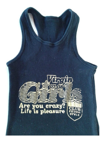 Musculosa Negra De Morley Talle S