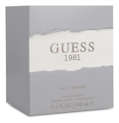 Guess 1981 Men 100 Ml Edt Spray - Caballero