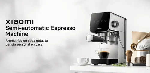 Cafeteira semiautomática Xiaomi Espresso 20 Bar 1350w Aço