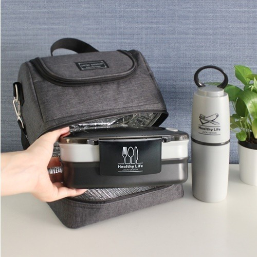 Bolsa Térmica Lanche Concept Mais Jacki Com 2 Compartimentos