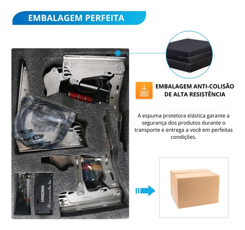 Pedal Load Cell Simsonn Pro Plus P3 Preto Volante Pc Gamer