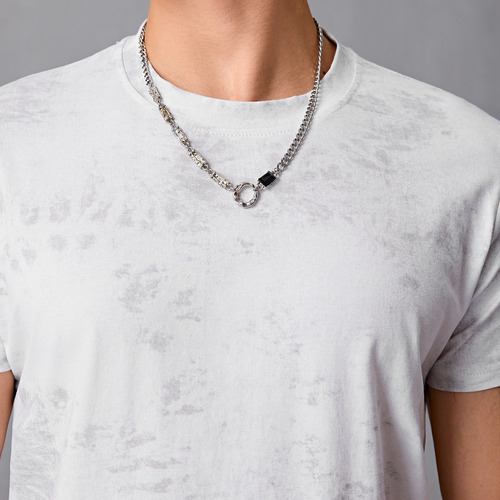Playera Cuello Redondo 100% Algodón Camiseta Moda Hombre