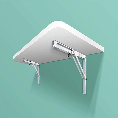 Mesa Dobrável Retrátil Parede Tampo Bancada 80x40cm