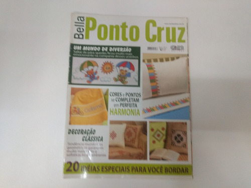 Revista Ponto Cruz 11 Ursinhos Aquarela Fitnes 6431