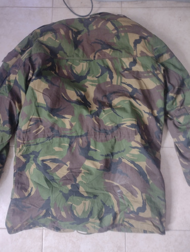 Chamarra Militar Ejército Inglés 80's (Usado)