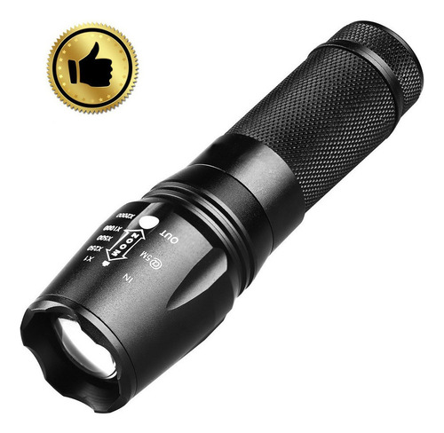 6000lm X800 Linterna Táctica Led Zoom Militar Antorcha G700