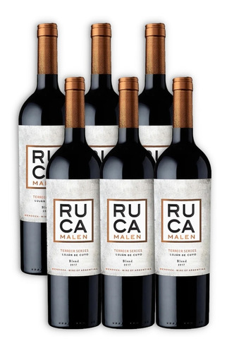 Ruca Malen Terroir Series Vino Blend Caja X6u 750ml Mendoza