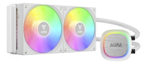 Water Cooler Gamdias Aura Gl 240 V2 240mm Rgb Cor Branco