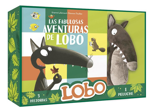 Libro Las Fabulosas Aventuras De Lobo [ Original ], De Orianne Lallemand. Editorial Auzou, Tapa Blanda En Español, 2023