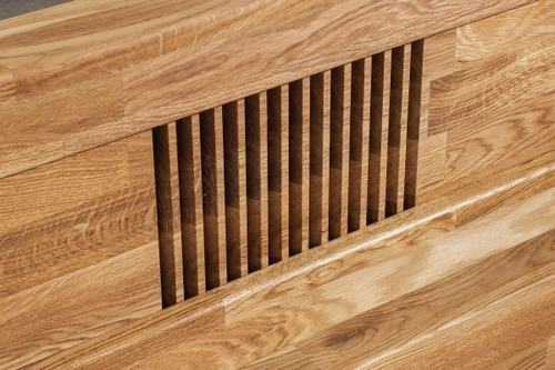 Cama Doble De Madera Maciza 100% Roble Ref: Maciza45