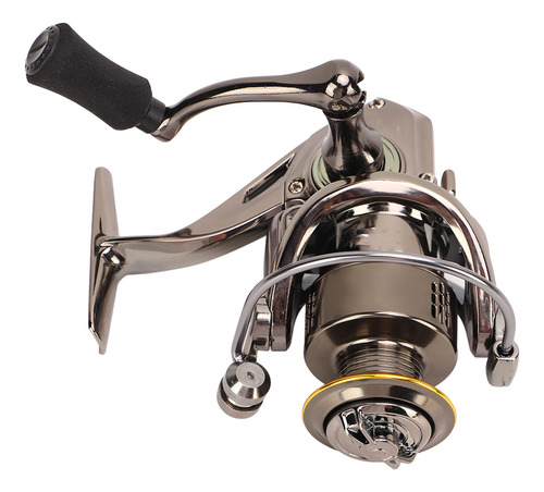 Roda De Pesca De Metal Com Alça Cnc De Bobina Giratória Para