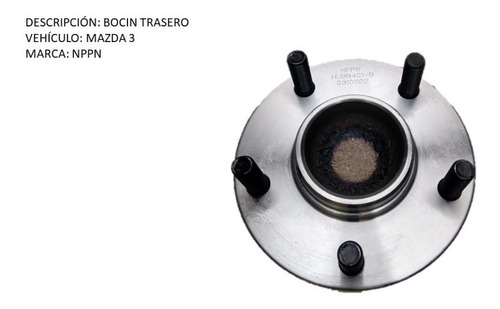 Bocin Trasero Mazda 3