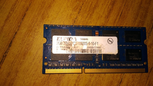 Memoria Sodimm 2gb Ddr3 Para Notbook/net