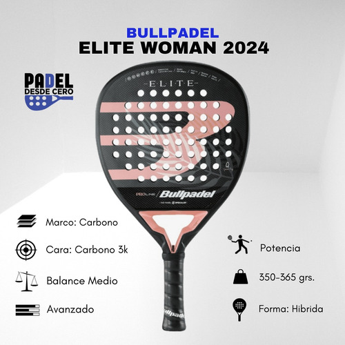 Pala Bullpadel Elite W 24 