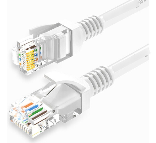 Cable Red 20 Mts Categoría Cat6 Utp Rj45 Ethernet Internet