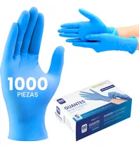 Comprar Guantes Desechables De Vinil Nitrilo 100 Pz Libres De Latex