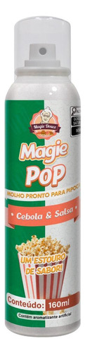 Molho Pronto Para Pipoca Cebola E Salsa 160ml - Magie Pop