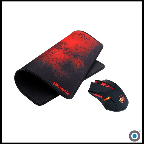 Kit Gamer Redragon Mouse + Pad Mouse M601wl-ba