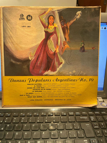 Danzas Populares Argentinas N10 Vinilo