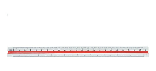 Regla Escalímetro Plástico Triangular 30cms Rotring