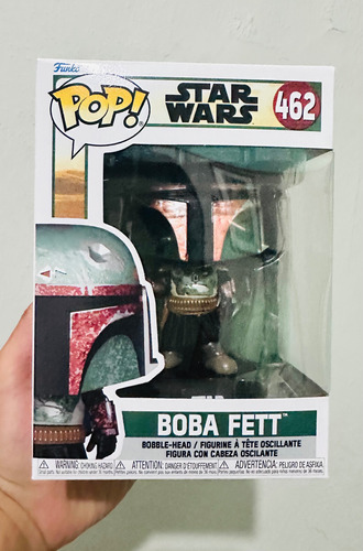 Boba Fett Re-armored Carbonized Funko Pop! Star Wars #462