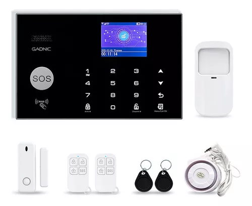 Apolo 01 Kit Alarma Inalambrica Wifi Pstn Alarma Casa GSM TUYA - Productos  Integra SRL