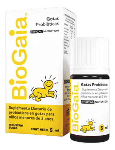 Biogaia Probioticos Gotas X 5 Ml Suplemento Dietario