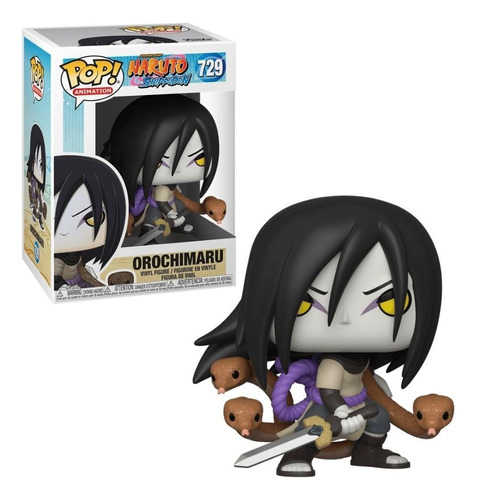 Boneco Animation Naruto Orochimaru 729 Funko Pop