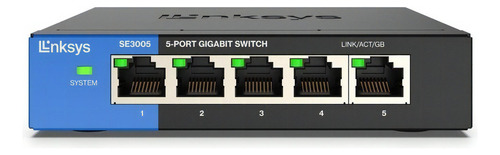 Kit 4 De Switch Escritorio Linksys Se3005 Matalico 5pt