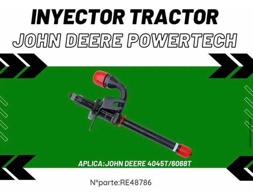 Inyector Retro Excavadoras John Deere 310g 310j Motor 4045