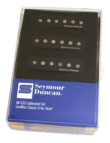 Captador Ativo Seymour Duncan Livewire Strato Classic 2 Blk