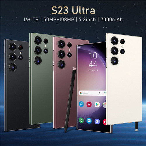 P Teléfono Inteligente F Celular S23 Ultra 16g+1 Tb 7.3 5g Ver