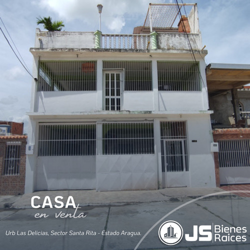 Venta De Amplia Casa Urb Las Delicias Sector Santa Rita  14js