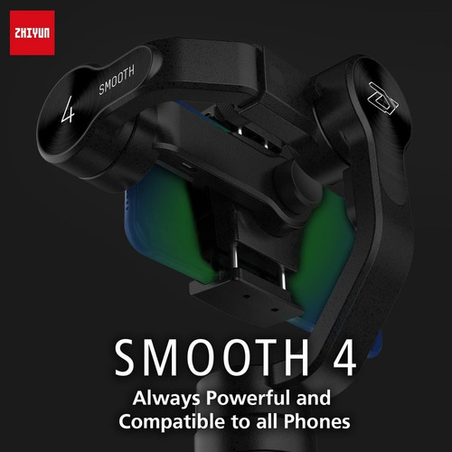 Estabilizador Zhiyun Smooth 4 Oficial De 3 Ejes Zhiyun