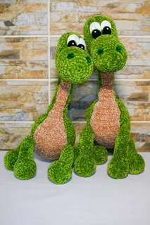 Amigurumi A Crochet De Dinosaurio