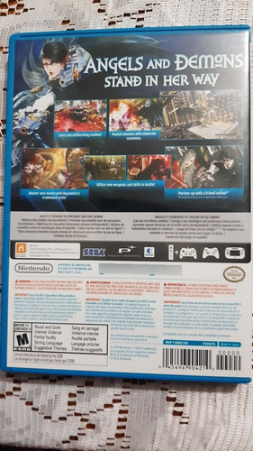 Imagen 2 de 3 de Bayonetta 2 Juego Nintendo Wii U