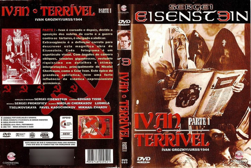 Ivan O Terrível Volume 1 E 2 Sergei Eisenstein  