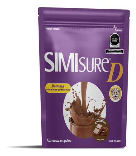 Simisure Diabetes Chocolate 990gr | Farmacias Similares