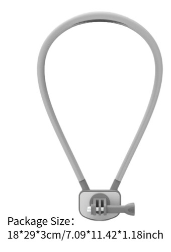 Soporte Para El Cuello Selfie Monte Multipropósito Gris