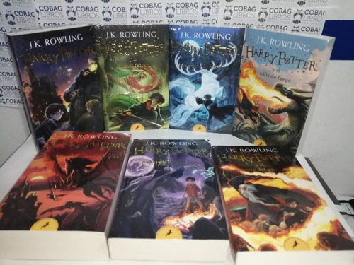 Colección Harry Potter 1 Al 7 Edición Salamandra Bolsillo
