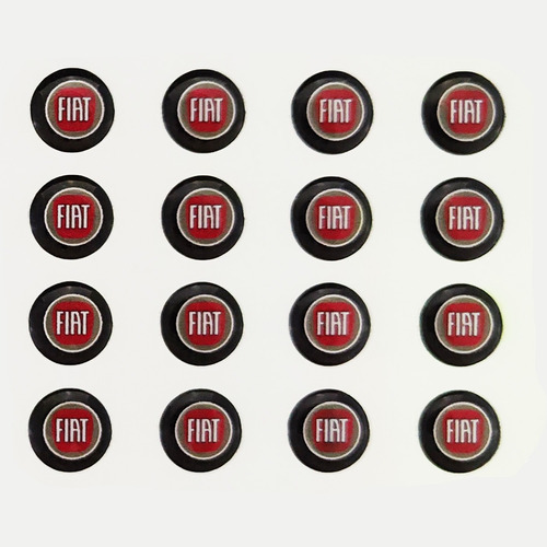 Logo Fiat Llaves Navaja Dome De 14mm Zuk