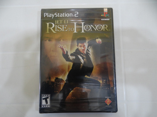 Jet Li Rise To Honor - Ps2 - Lacrado! - Black Label