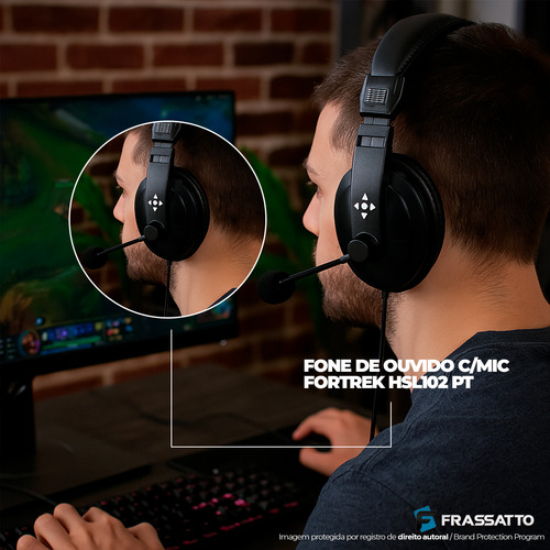 Fone De Ouvido Com Fio Headphone Celular Headset Gamer