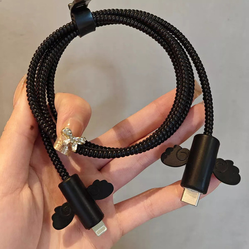 Funda Protectora Para Cargador De Cable De Datos De Phone
