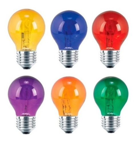 Foco Tipo Bulbo De Halógeno Base E27 40w