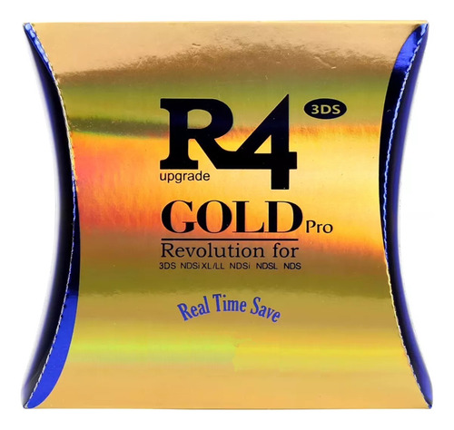 R4 Gold Pro 2025 Nintendo Ds/2ds/3ds Cartão Microsd Usb 2.0
