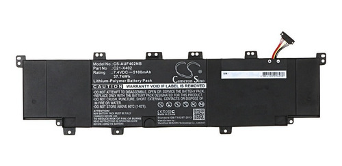 Reemplazo Para D553m F402c F402ca-wx102h C21-x402 Asus